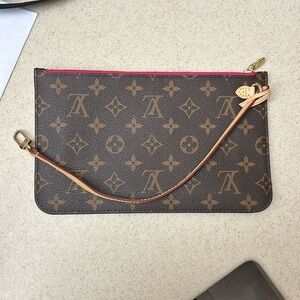 Louis Vuitton pouchette from Neverfull GM